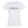 T-shirt blanc femme Plus Belle La Vie encore plus belle