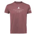 T-shirt vieux rose Plus Belle La Vie (citation)