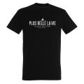 T-shirt noir homme Plus Belle La Vie encore plus belle