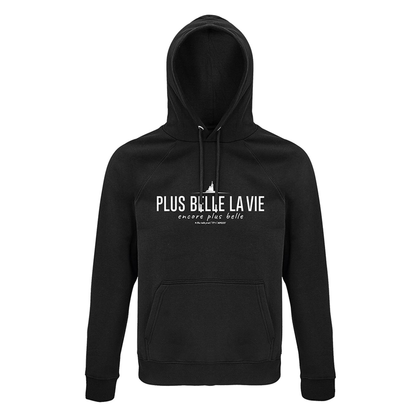 Hoodie noir Plus Belle La Vie encore plus belle
