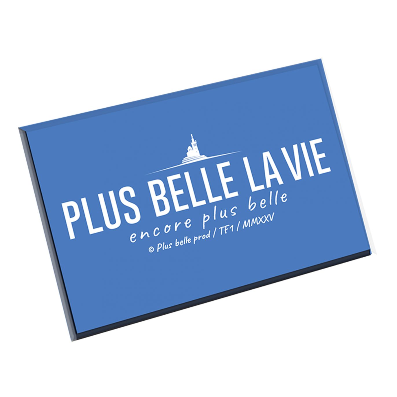 Magnet bleu Plus Belle La Vie