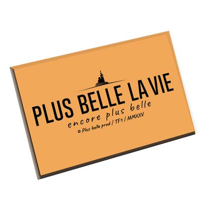 Magnet orange Plus Belle La Vie