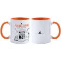 Mug Plus Belle La Vie intérieur orange – Le Mistral