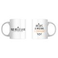 Mug "Un café, un mistral et... " Coloris Orange