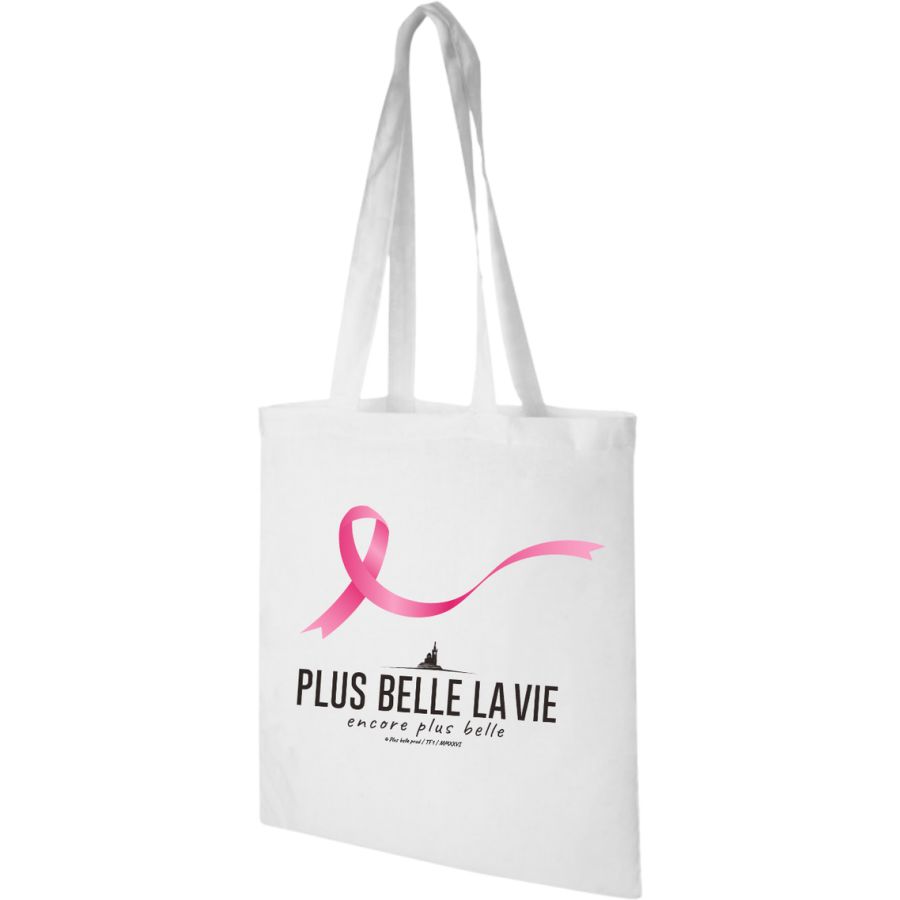 Tote bag Blanc Ruban PBLV