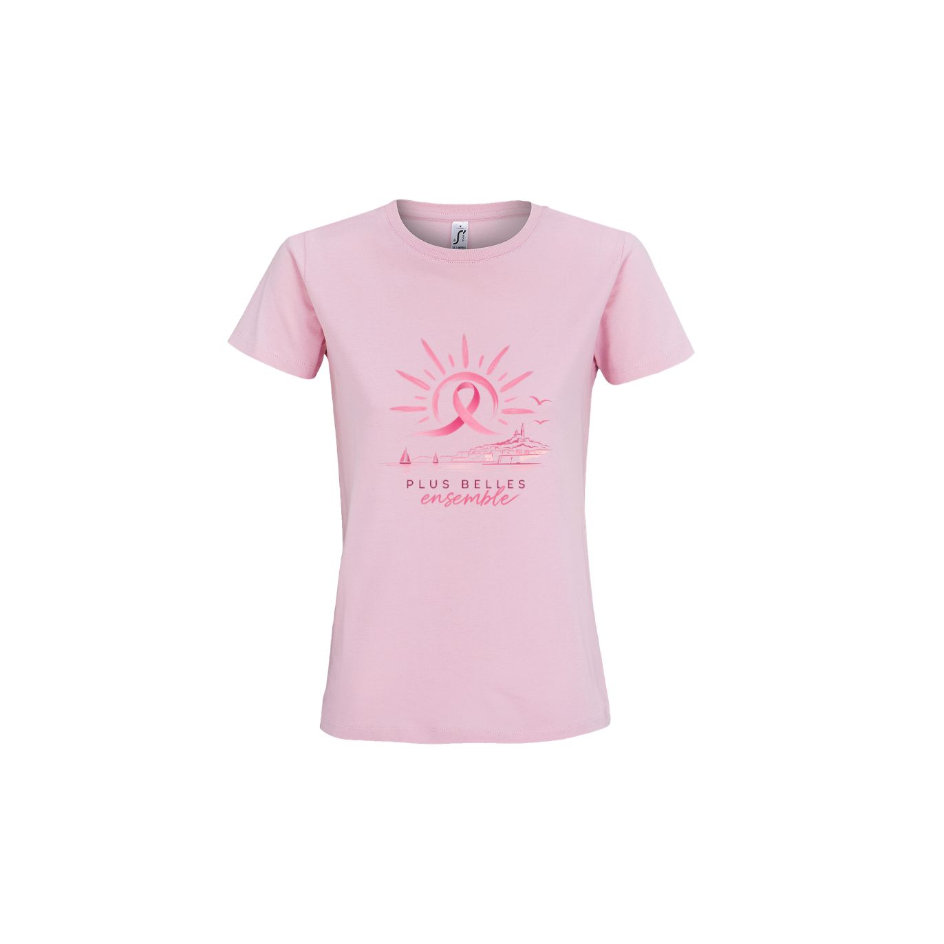 Tee-shirt Rose Plus Belles Ensemble - Femme