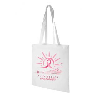 Tote bag Blanc Plus Belles Ensemble